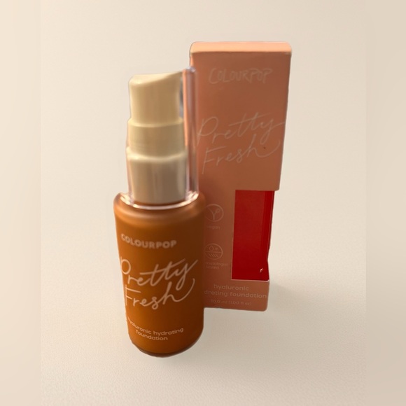 ColourPop Pretty Fresh Hyaluronic Hydrating Foundation - Dark 175 Warm - New - Picture 1 of 5